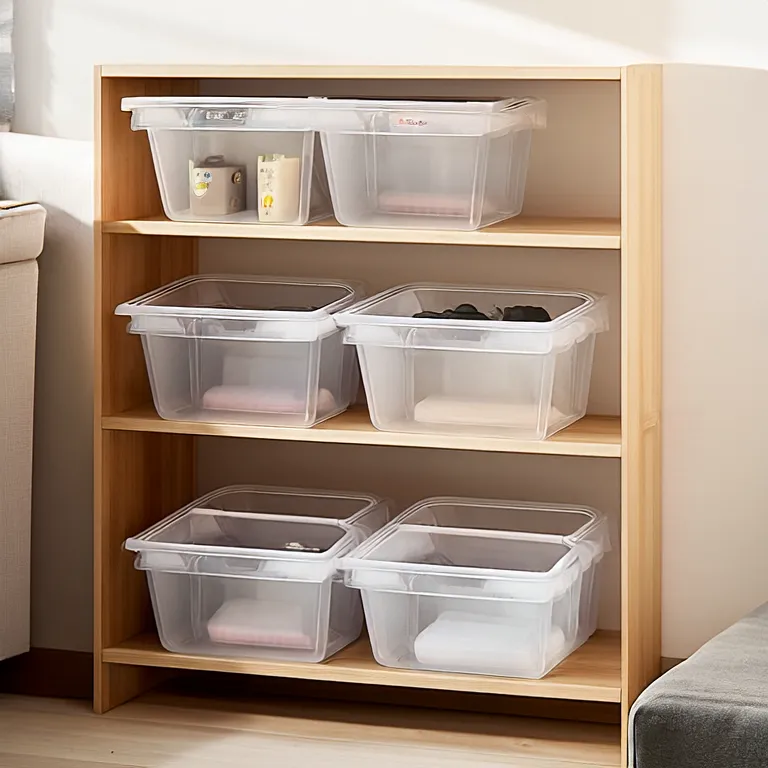 How to Organize Using Plastic Storage Boxes Effectively