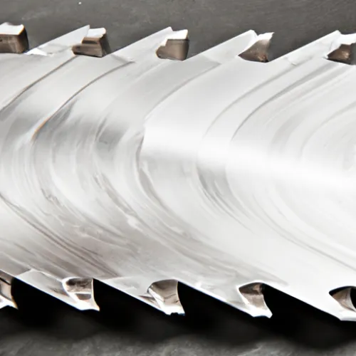 A close-up shot of a diamond blade showcasing its continuous rim design, perfect for smooth and chip-free cutting of porcelain, ceramic tiles, and other delicate materials. This reliable tool ensures clean and professional results every time.