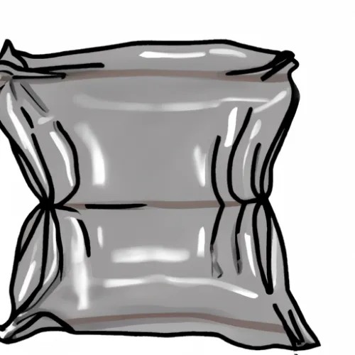 Picture 1: A roll of transparent plastic bag cling film, perfect for wrapping and preserving food. Keep your leftovers fresh with this convenient kitchen essential.