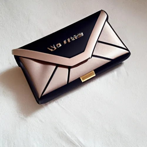 This chic YSL clutch in a classic ivory shade exudes sophistication with its clean lines and minimalistic design, ideal for elevating any ensemble.