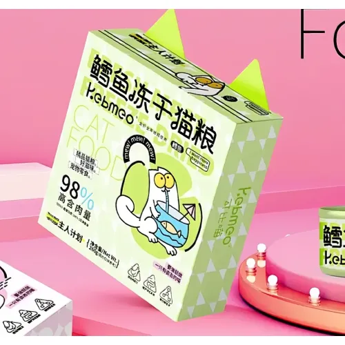 A cod freeze-dried cat food that cats love