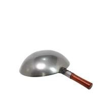 High quality  carbon steel chef's pan frying pan vegetable oil wok for cooking