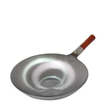 High quality  carbon steel chef's pan frying pan vegetable oil wok for cooking
