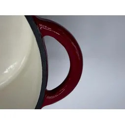 Enameled cast iron dutch oven set with lids enamel cookware pot cast iron pot