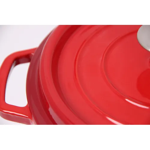 Enameled cast iron dutch oven set with lids enamel cookware pot cast iron pot
